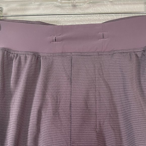 Lululemon The T.H.E. Short 9" Pique Mesh Training Athletic Shorts Bermuda Gray X - Picture 2 of 7